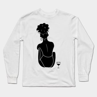 Wine Down Long Sleeve T-Shirt